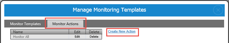 Monitoring Agent Configuration