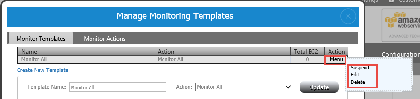 Monitoring Agent Configuration