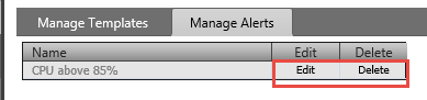 Monitoring Alerts Configuration