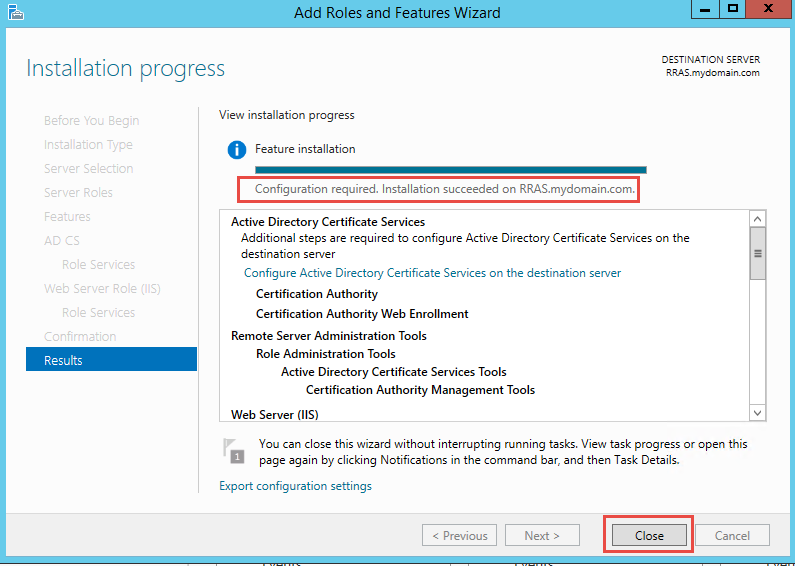 Active Directory Certificate Services