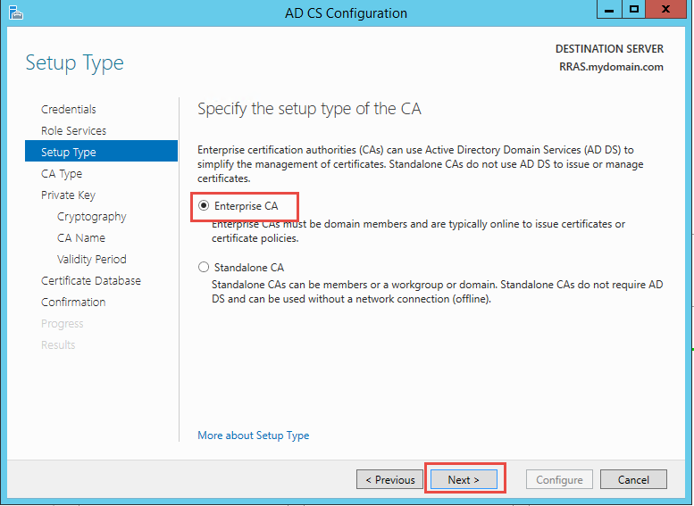 Active Directory Certificate Services