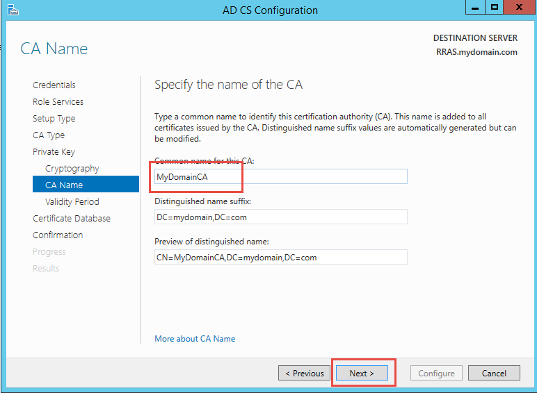 Active Directory Certificate Services