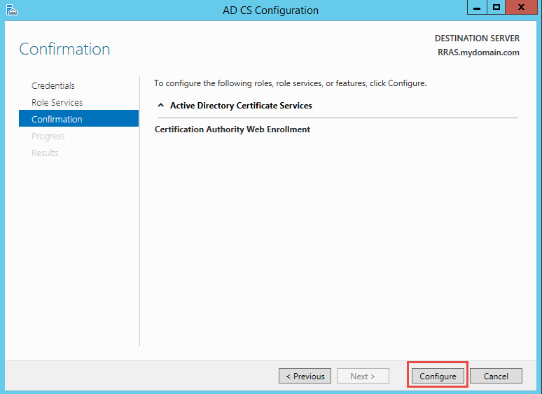 Active Directory Certificate Services
