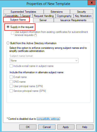 Active Directory Certificate Services