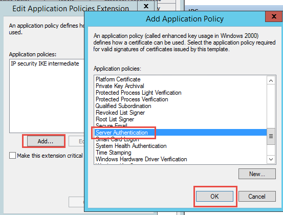 Active Directory Certificate Services