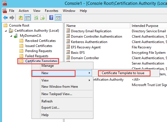 Active Directory Certificate Services