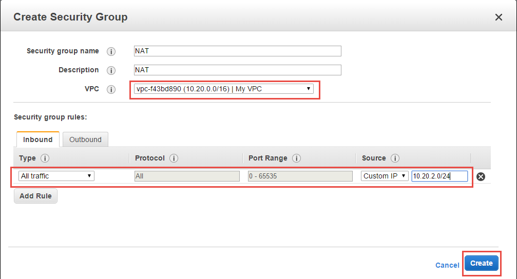 AWS VPC